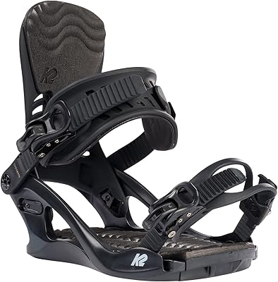 K2 Cassette Womens Snowboard Bindings Black Sz L (9+)