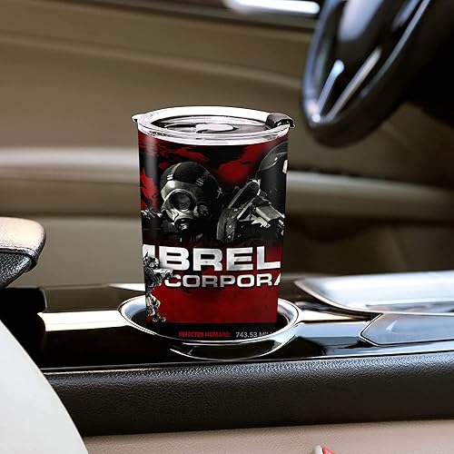 Miniatura 4 de DOINB TIAN Vaso aislado de acero inoxidable para paraguas, botella de viaje corporativa, taza de té Corp al vacío, taza de café con tapa, vasos de