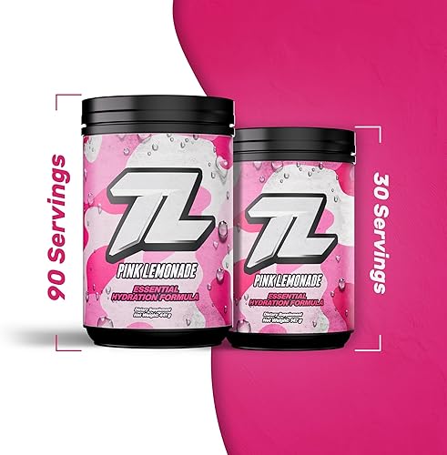 Miniatura 8 de Treigning Lab - Electrolitos en polvo de hidratación, sin azúcar, mezcla de bebida aprobada por Sam Calavitta "Coach Cal" con 6 electrolitos clave,