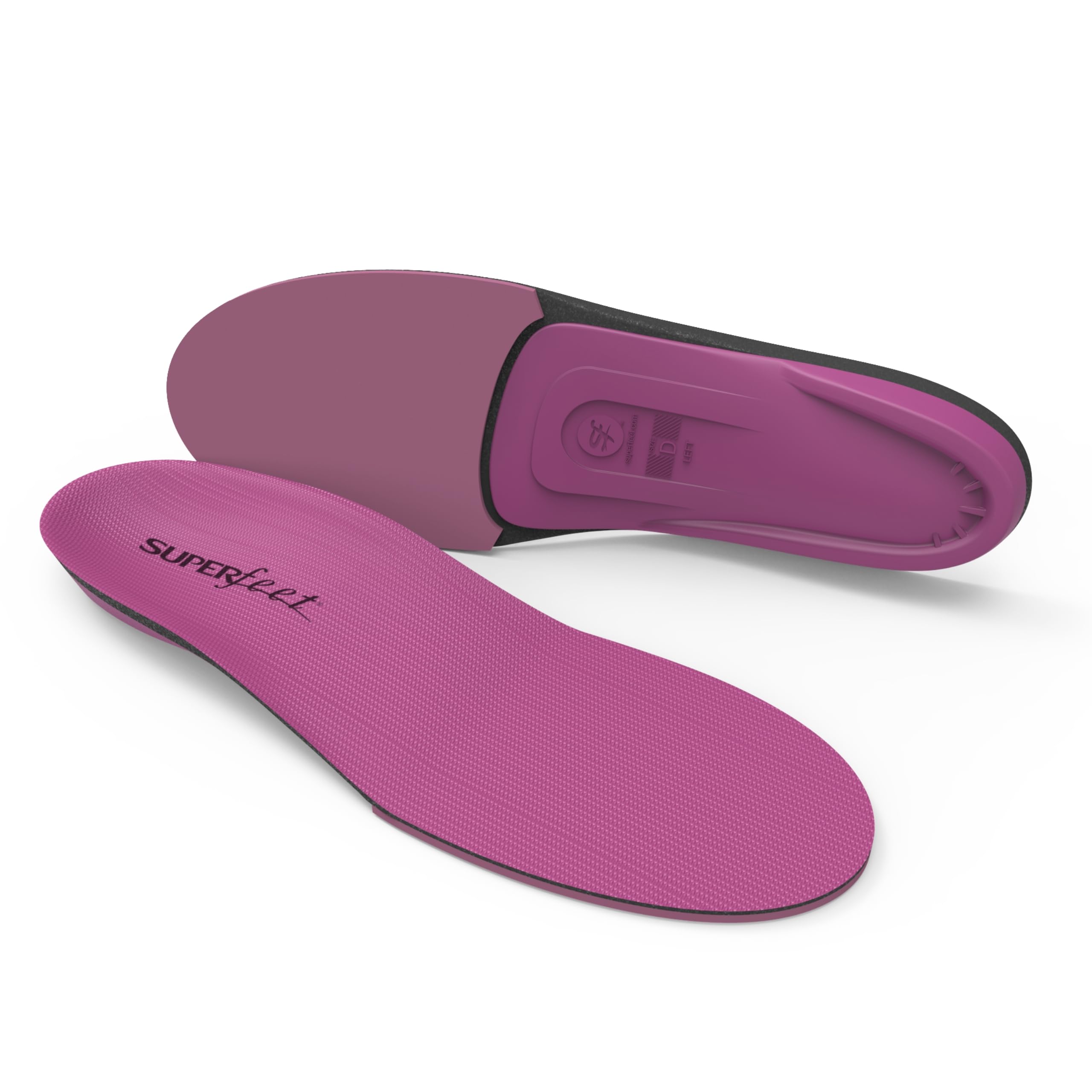 Superfeet Plantillas Ortopédicas Recortables para Zapatillas de Mujer, EU 42 – 44 | Plantillas Recortables de Alto Impacto, Soporte de Arco Medio a Alto para Zapatillas de Deporte de Mujer, Control de Olores