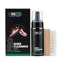SOLPAIR Shoe Cleaning Kit | Sneaker & Shoe Foam Cleaner 150ml + Medium Beechwood Shoe Brush | Works on Sneakers, Sports Shoes, Leather, Suede & All Materials | Suitable for White Shoe Cleaning. gallery image