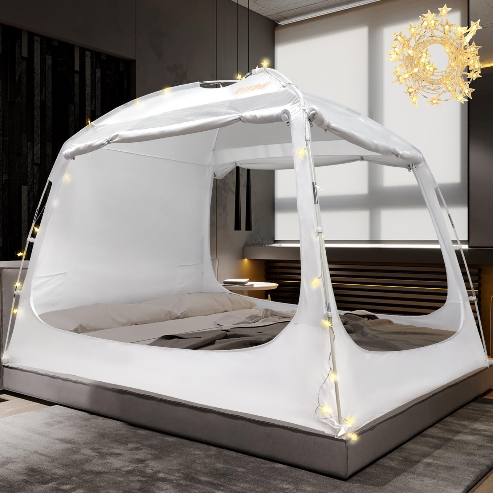 Amazon.com: RIYDH Bed Tent Bed Canopy Twin Size for Adult and Kids ...