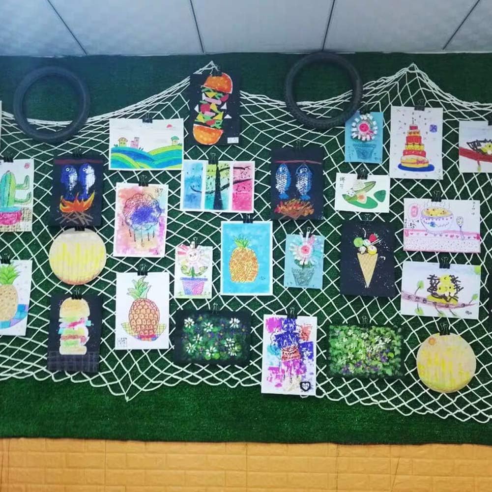 Red de seguridad infantil para balcón y mascotas, cuerda anticaídas, malla de seguridad para niños, parque infantil y deportes, 5 cm, tamaño de malla, 4 x 5 m, red de protección
