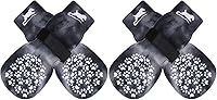 Vista 39 de EXPAWLORER - Calcetines antideslizantes para perros, evitan que se laman las patas, para pavimento caliente, pisos de madera, botines para perros