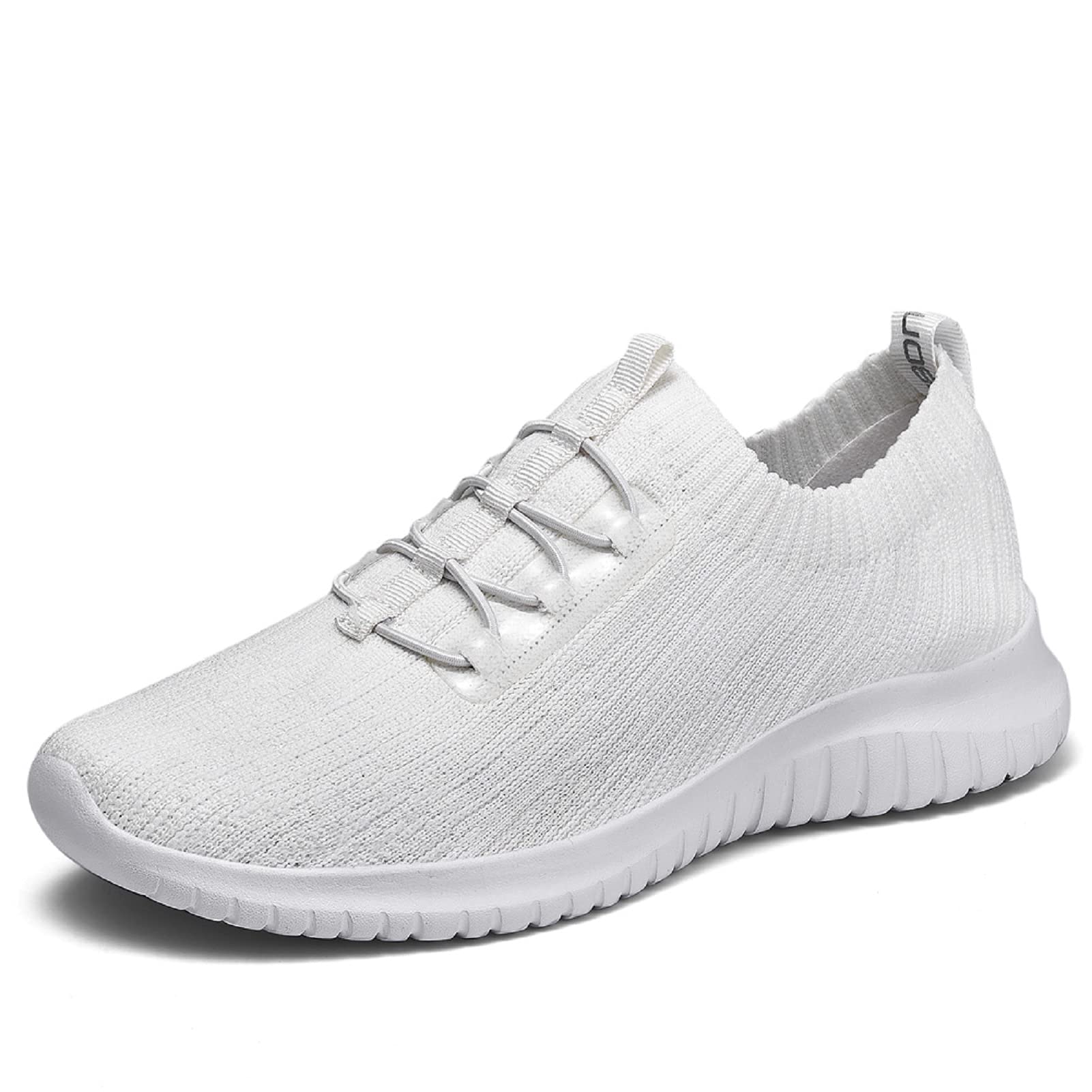 konhill Women's Comfortable Walking Shoes - Tennis Athletic Casual Slip on Sneakers