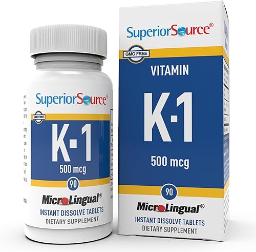 Superior Source Vitamina K1 500mcg
