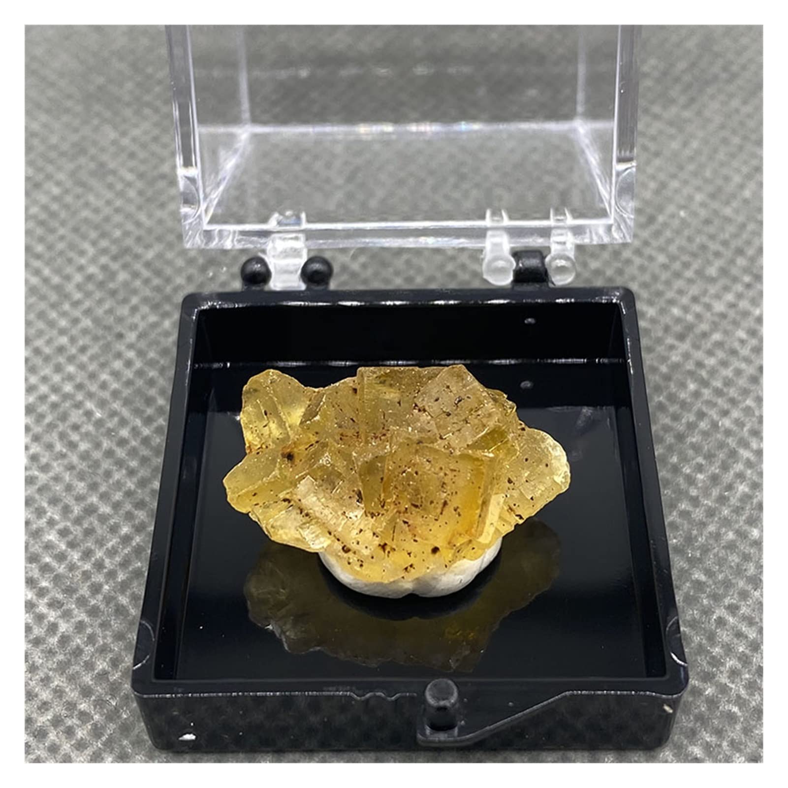 Fluorite jaune brute : Pierre de guérison naturelle pour le feng shui