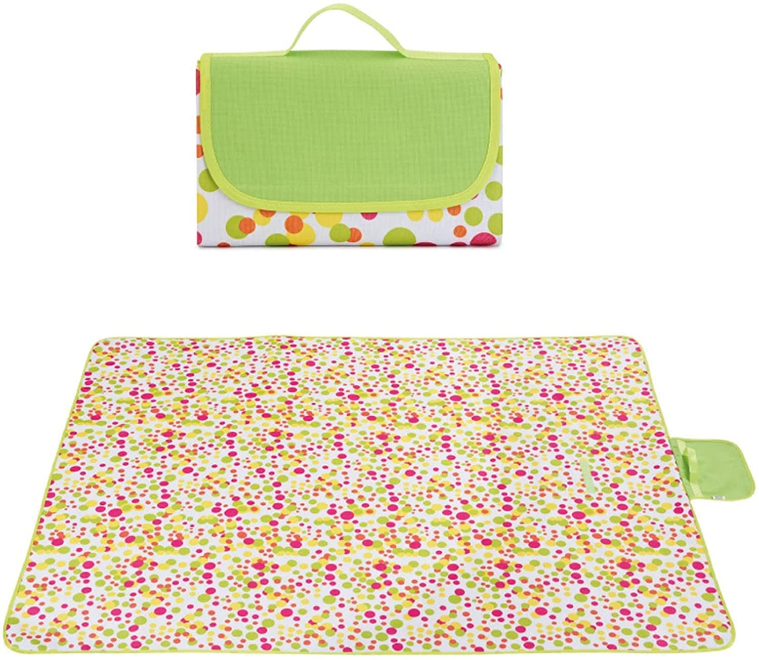 Couverture de plage, Couverture de pique-nique, couverture de plage, couverture de plage Proof de sable grand tapis en nylon familial for 2-4 adultes tapis portable en plein air for le camping de piqu