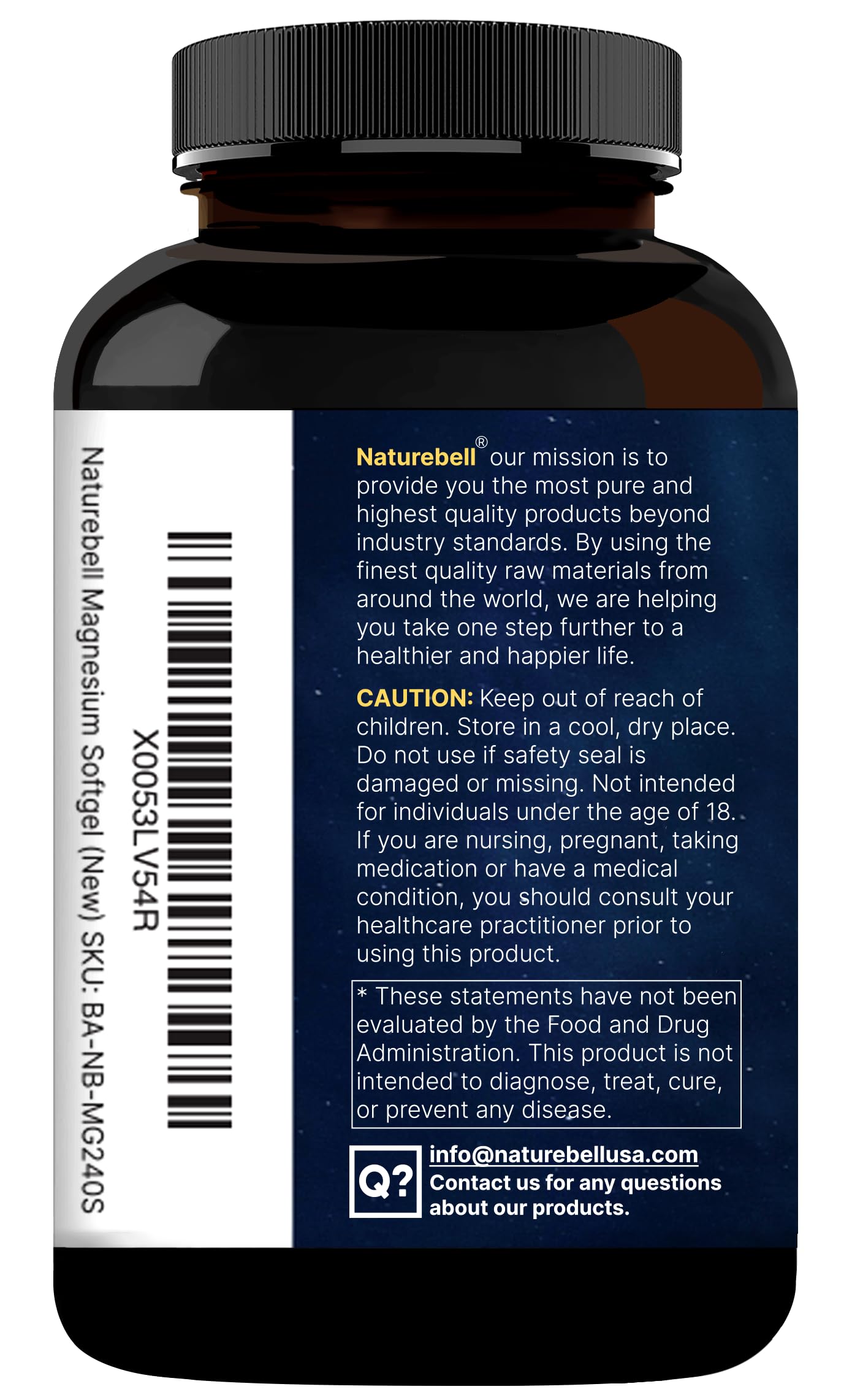 Magnesium Glycinate 500 mg Per Serving with MCT Oil, 240 Softgels — Amazon image 8