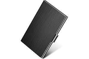 Satin-Lined Slim Card Holder for Businesswomen