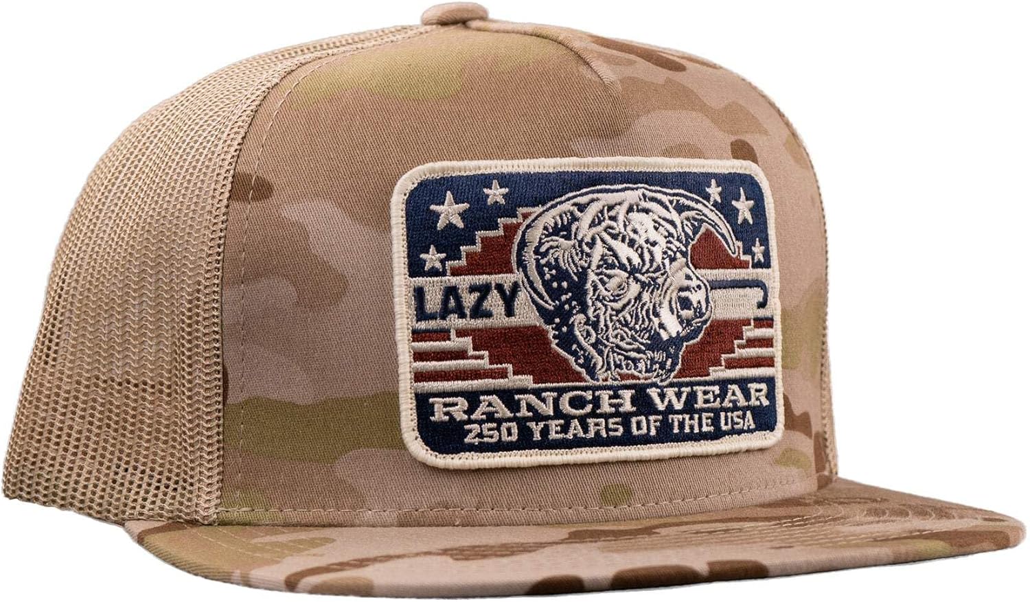 Lazy J Ranch Freedom Classic Rope Trucker Hat