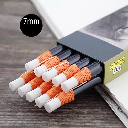 Miniatura 3 de Lápiz de dibujo para dibujar y sacapuntas para uso en el hogar, la escuela y la oficina (0.276 in), 10 unidades