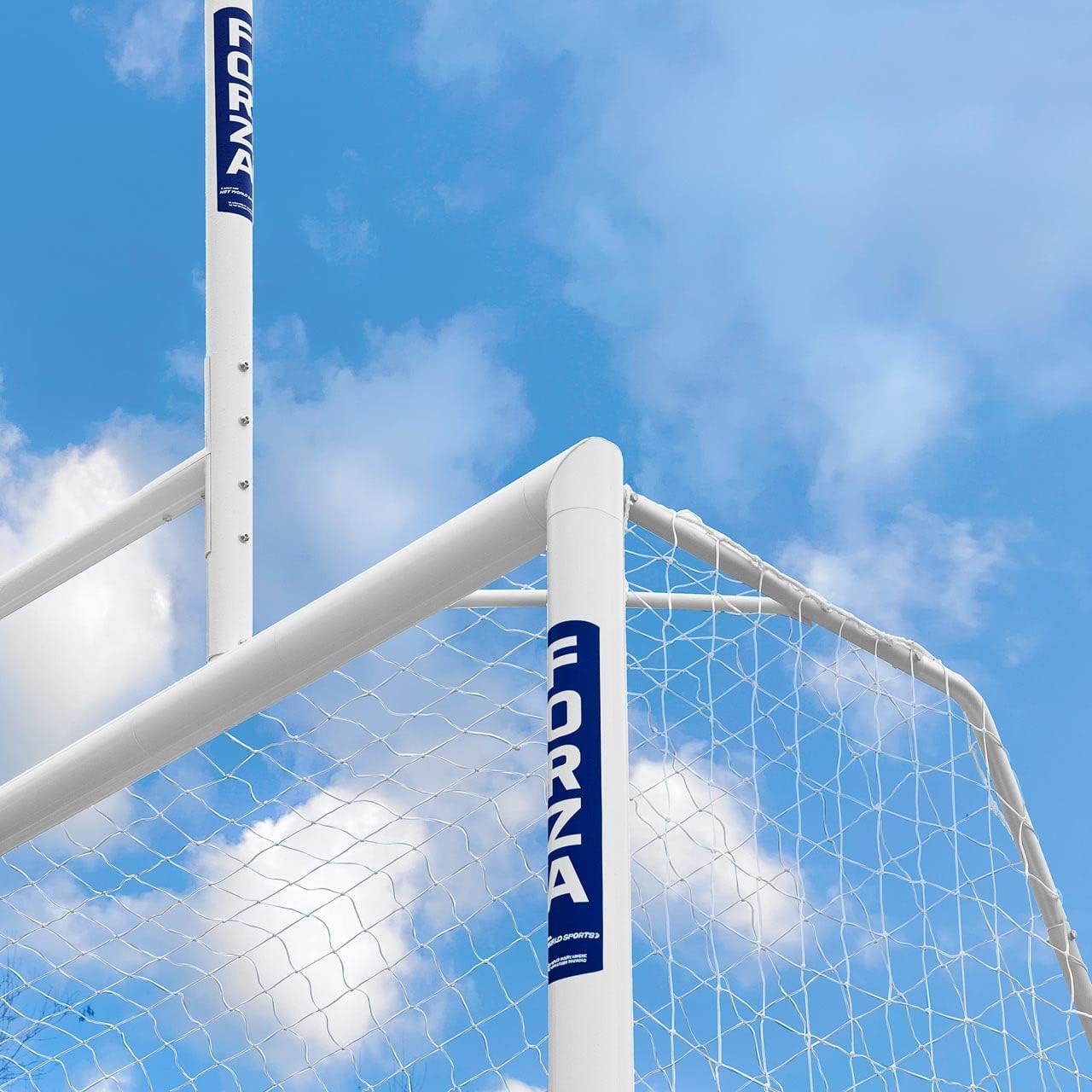FORZA Alu110 Ultimate Aluminum Combi Goals for Football & Soccer | Freestanding or Socketed 2-in-1 Goal Posts