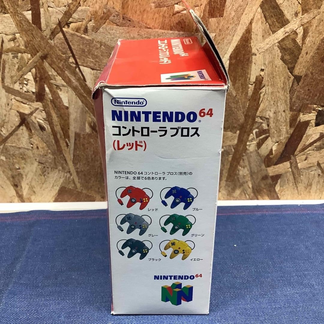 Amazon.co.jp: Sあ709ニンテンドー64 コントローラーブロス レッド