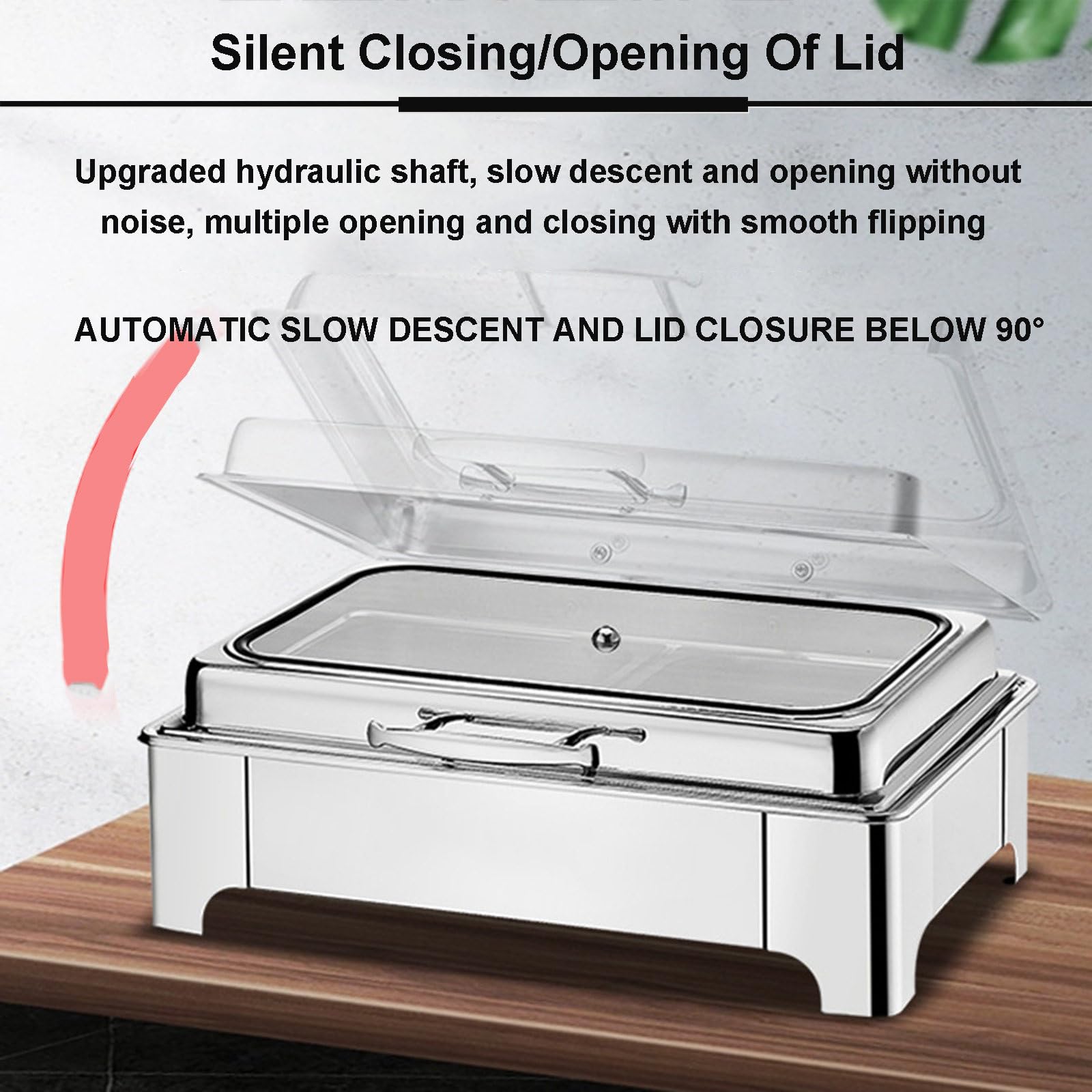 Scaldavivande Elettrico Da 13,5 Litri, Set Per Buffet, Scaldavivande Professionale Con Display A Led, Riscaldatore Per Alimenti Di Grande Capacità Per Cucina, Sala Da Pranzo, Catering, Banchetti, Pic