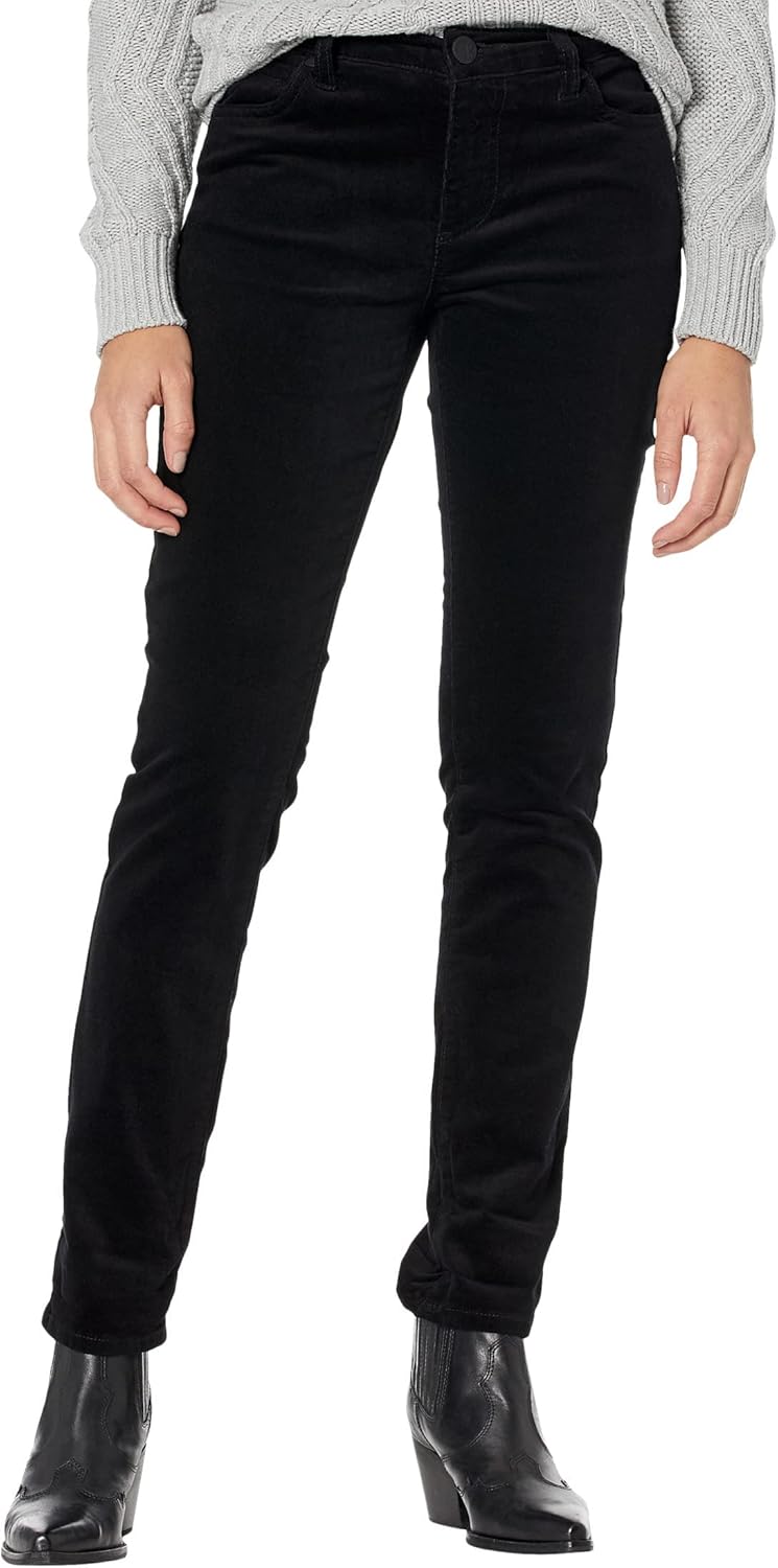 KUT from the Kloth Catherine Corduroy Boyfriend 5 Pockets in Brownie - Image 2