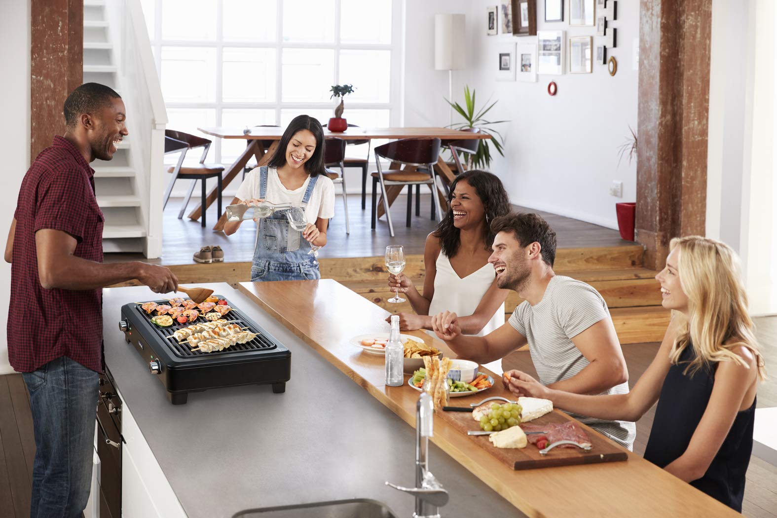 Tefal TG900812, prawie bezdymny i bezzapachowy grill elektryczny do wnętrz