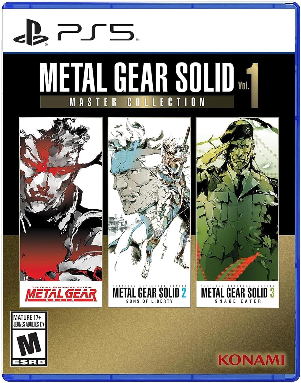 Metal Gear Solid: Master Collection Vol 1 For PS5 - PlayStation 5 - New Original