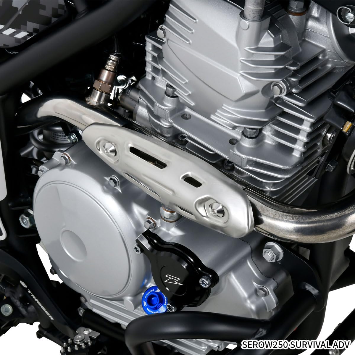 Dr Dry Universal Exhaust Heat Protector 4-Stroke Stainless Steel