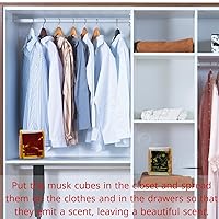 Vista 6 de bonballoon 5 unids Perfume de Jamid de almizcle islámico Fragancia Natural Diferentes aromas Libre de Alcohol Árabe Cubo Árabe Halal