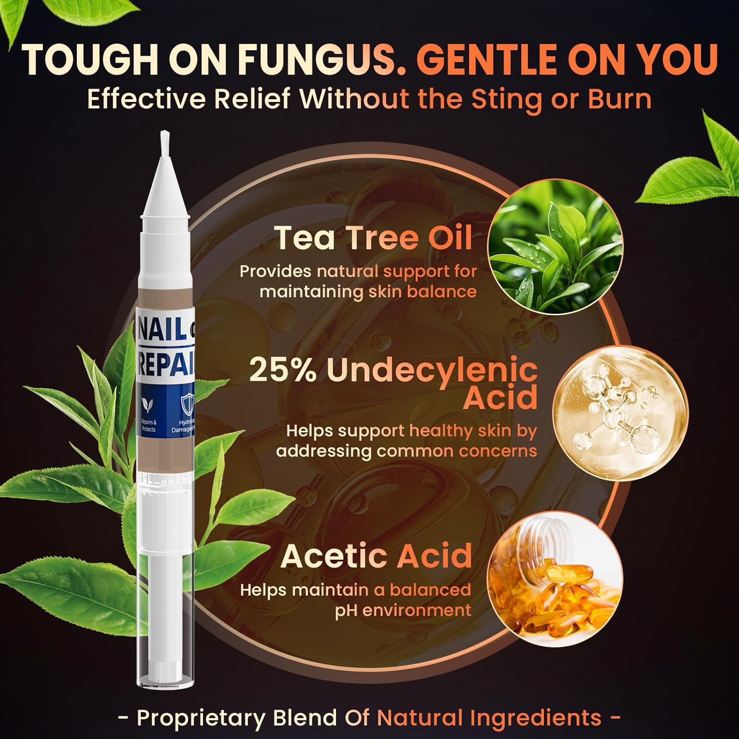 Athletes Foot Spray Treatment, Toenail Fungus Treatment Extra Strength Pen for Toenail & Finger, More Pure Natural Plant Extracts, Foot Fungus Treatments - Image 5