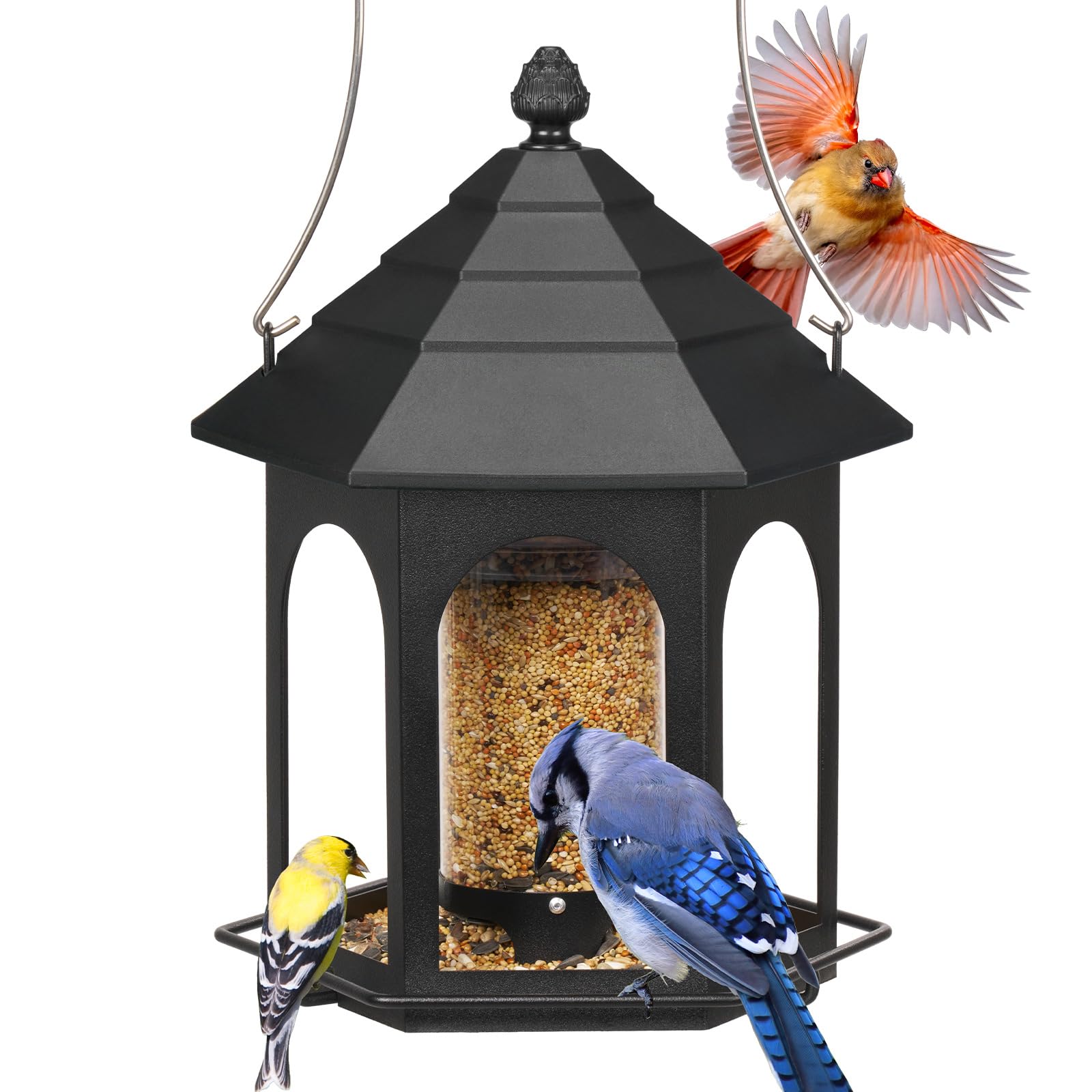 Kingsyard Metal Bird Feeder