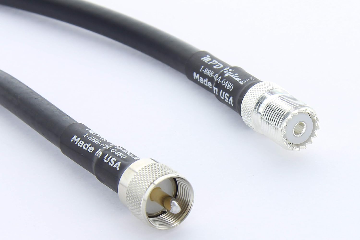 Amazon.com: Times Microwave Female Extension Cable UHF Male to UHF ...