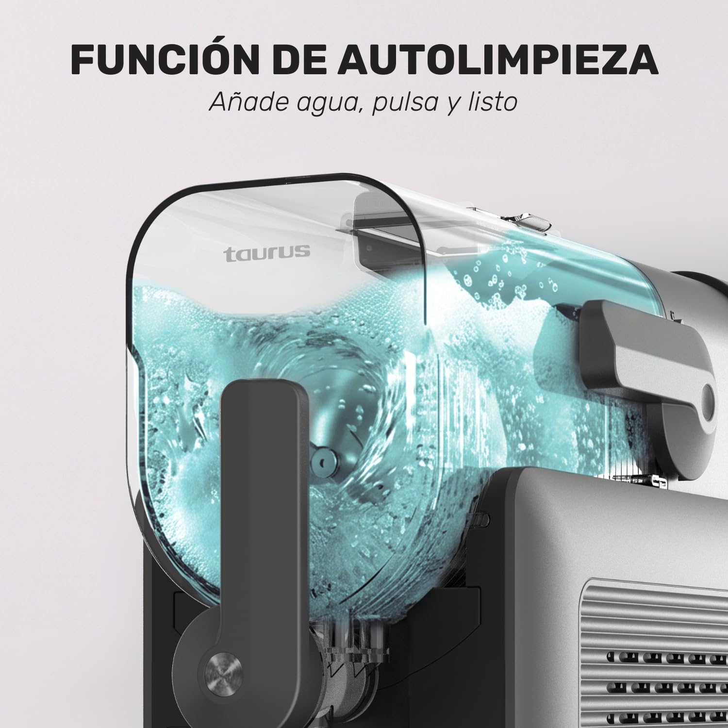Taurus – Máquina de Granizados Ice Flow 2600 | Capacidad 1,6L | 6 Programas de Bebidas heladas y granizadas | Listas en 15 min | Diseño compacto | Pantalla Táctil | Autolimpieza + Apto Lavavajillas
