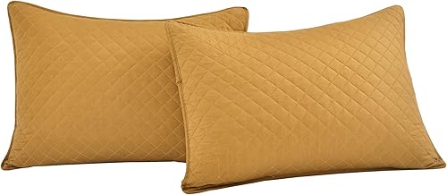 Vista 27 de Lush Decor Ava - Juego de colcha de 3 piezas con diseño de diamantes, tamaño King, color blanco