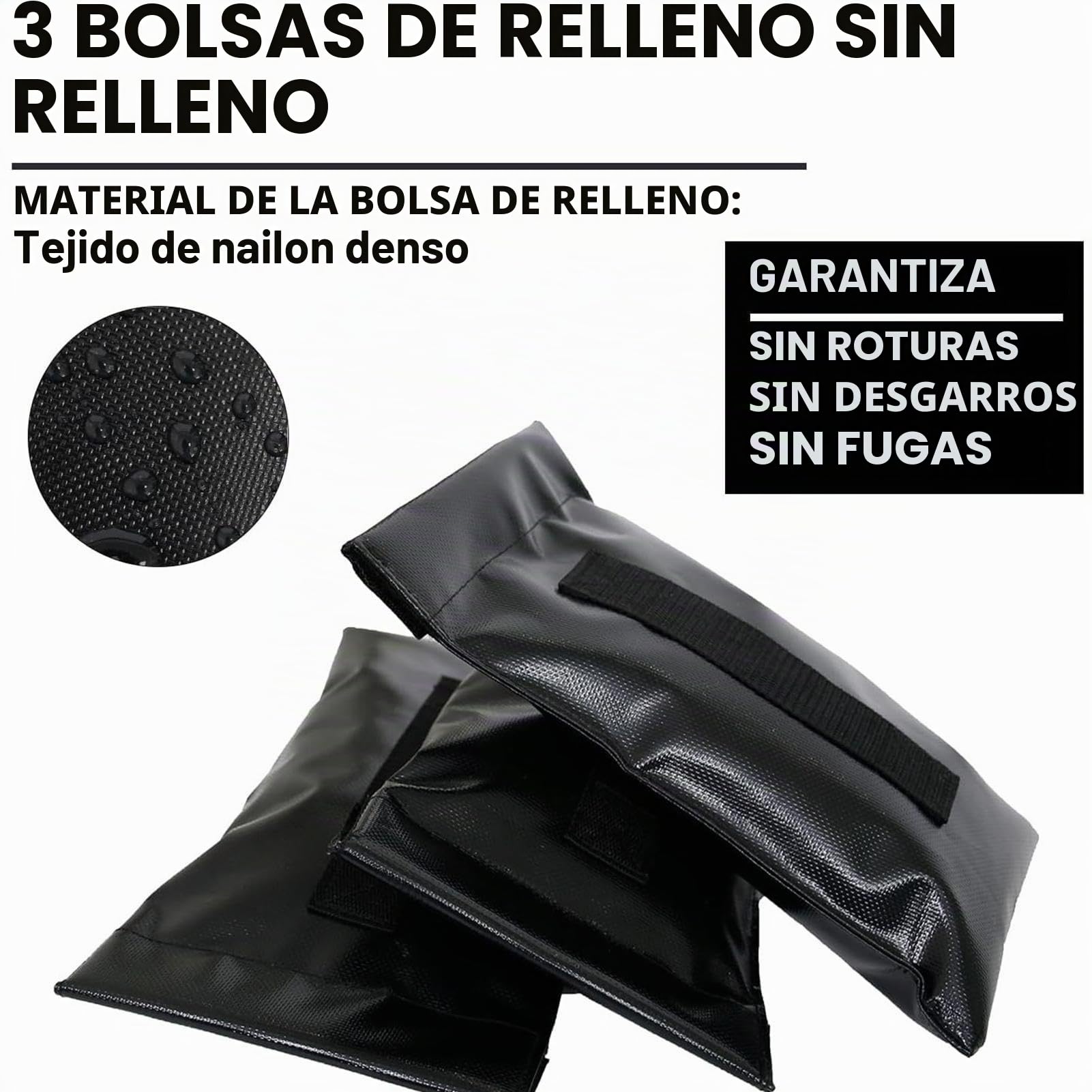 Entrenamiento de Arrastre de Trineo de Servicio Pesado | Opciones de Peso Personalizables | Entrenador de Trineo de Trineo Ajustable | Entrenador de Trineo con 3 Bolsas de de Peso para