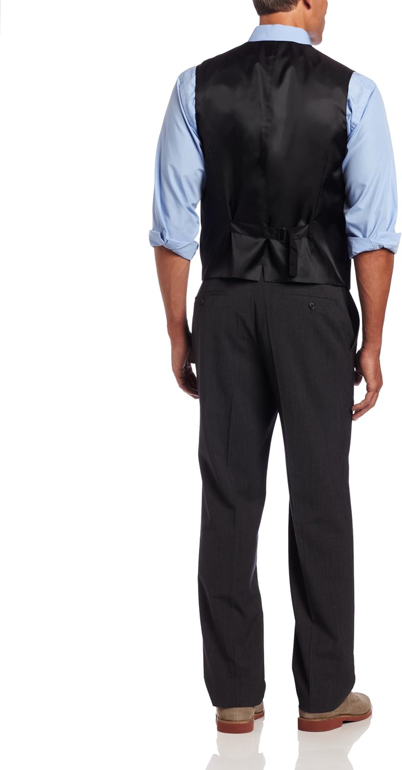 Buy Perry Ellis mens Solid Stretch Suit Vest at Ubuy Mauritius
