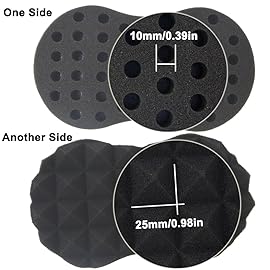 RioRand Hair Sponge Magic Barber Twist Curl Brush Sponge Dreads Locking Afro Coil CombBlue 2 Count (Pack of 1))