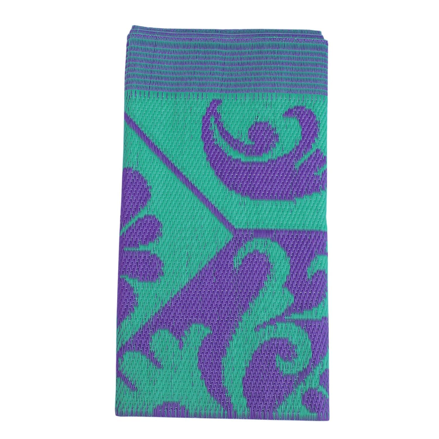 PARNAIRA Plastic Mats for Sleeping On Floor Sitting Reversible Chatai Mats for Home Living Room, Bedroom Floor, 6X6 Feet, Assorted