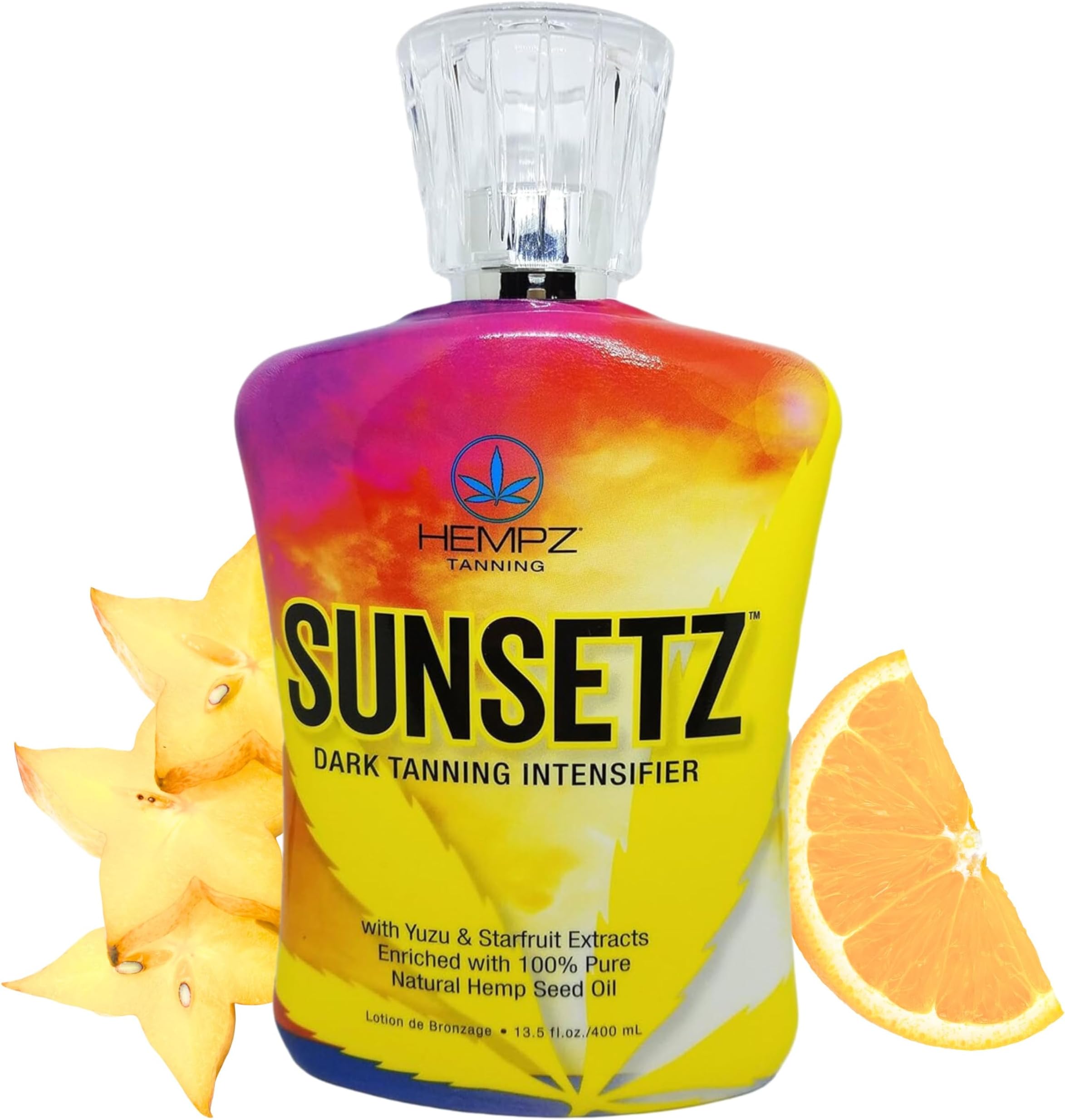 Hempz SUNSETZ Dark Tanning Intensifier with YUZU and