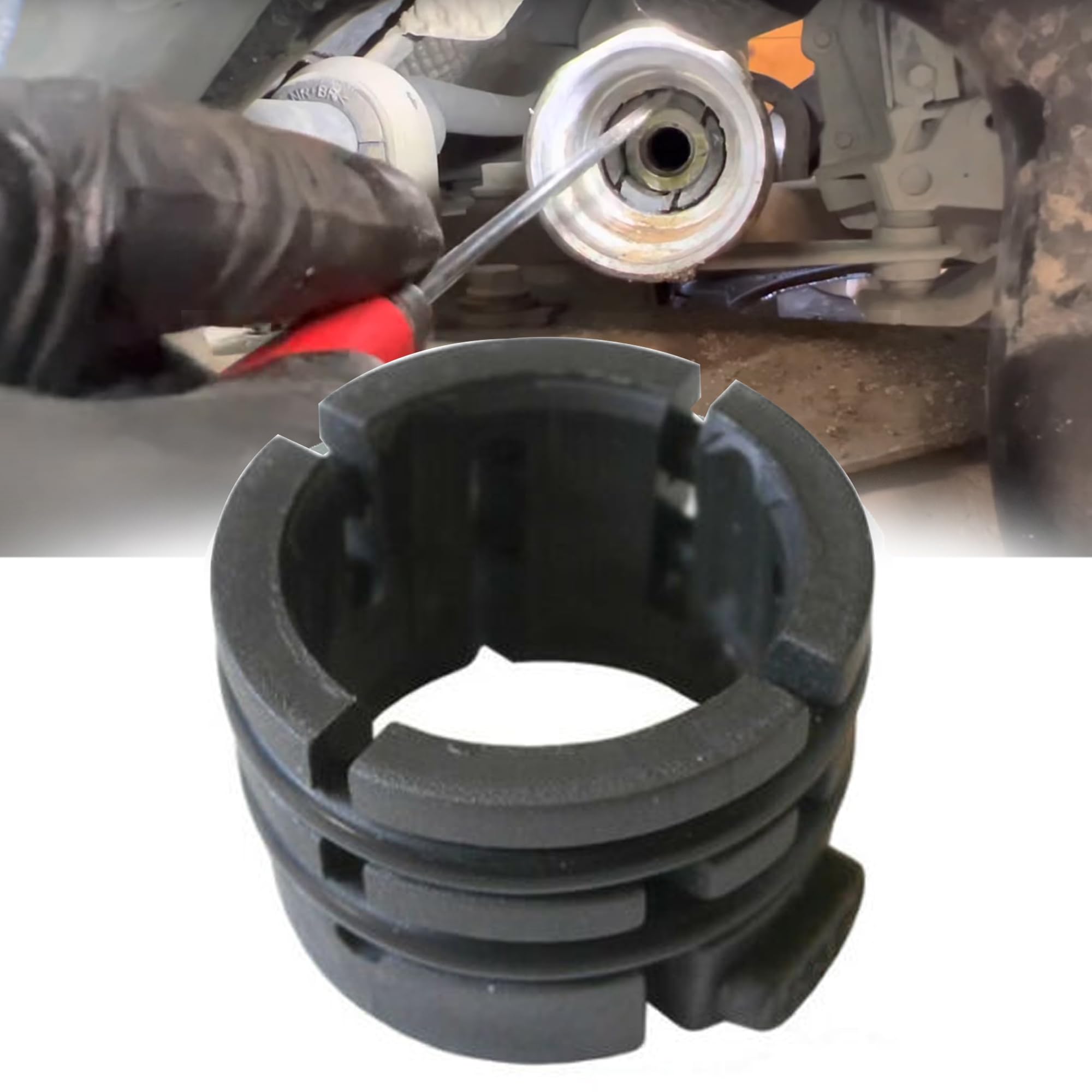 Partsline Kit de Réparation Bague d'Etanchéité pour Crémaillère de Direction AVEC Joints compatible avec CLIO III FLUENCE KANGOO II SCENIC II - 490016514R 490019110R