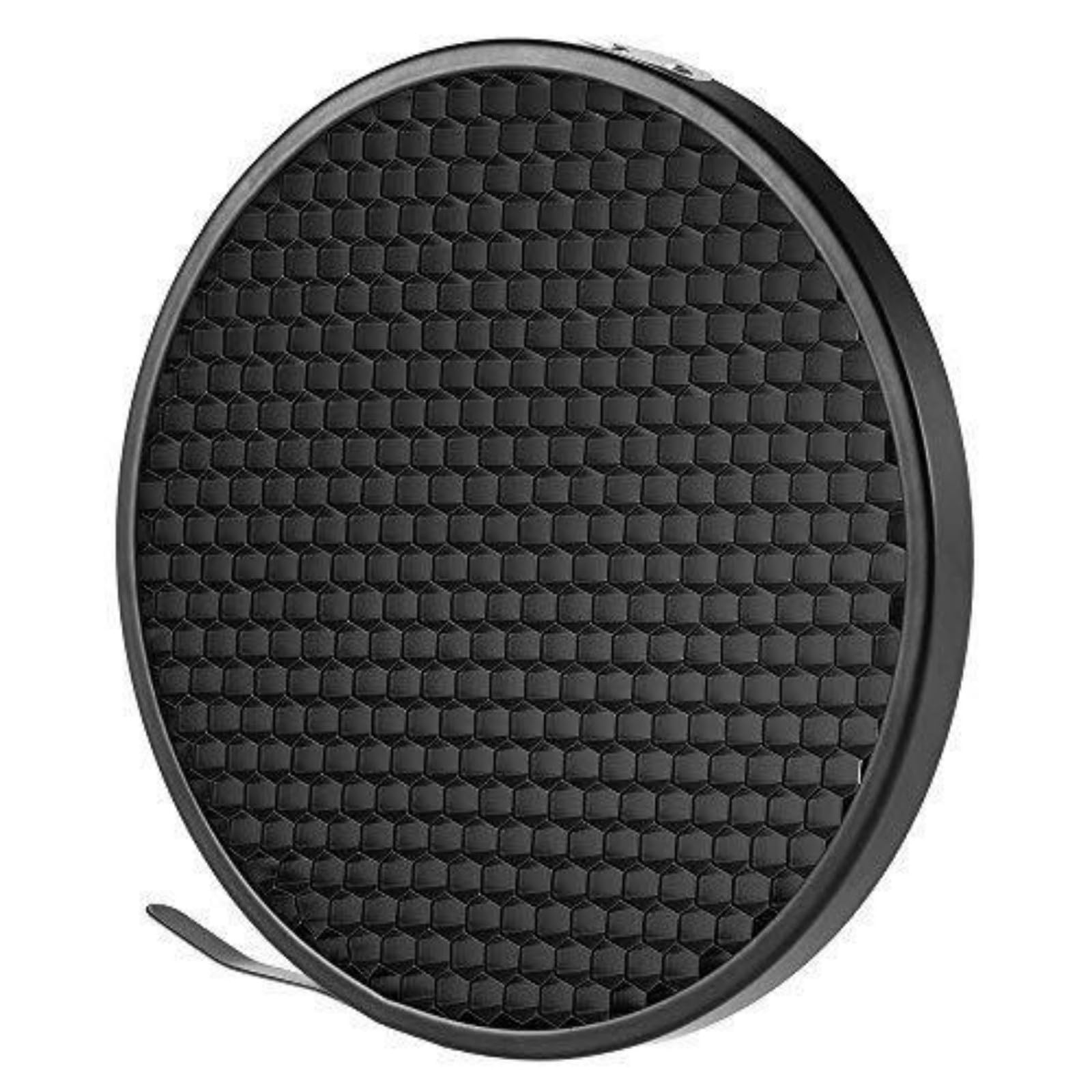 Riflettore Diffusore Da 7″ Con Griglie 20°/40°/60° Per Illuminazione Studio – Baorong Mount - 4