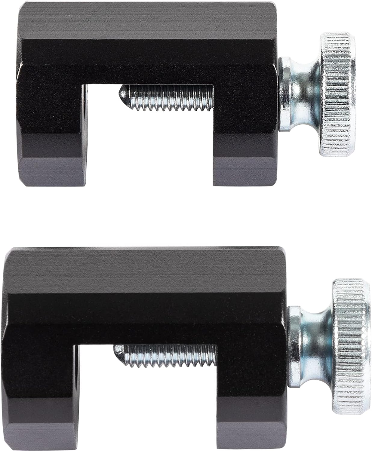 Universal Precision Car Spark Plug Gap Tool - Matte Black Billet Aluminum Caliper, 12mm & 14mm Spark Plug Gapper Kit