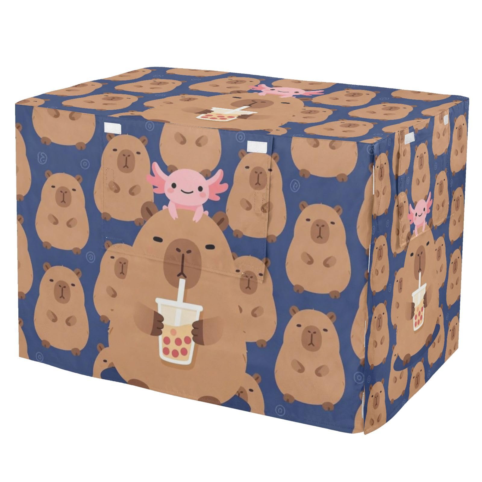 Housse de cage pour chien idéale en voyage store motif thé aux bulles