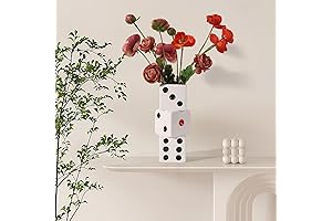 Eye-Catching Cylinder Dice Vase: A Unique Decor for Modern Homes