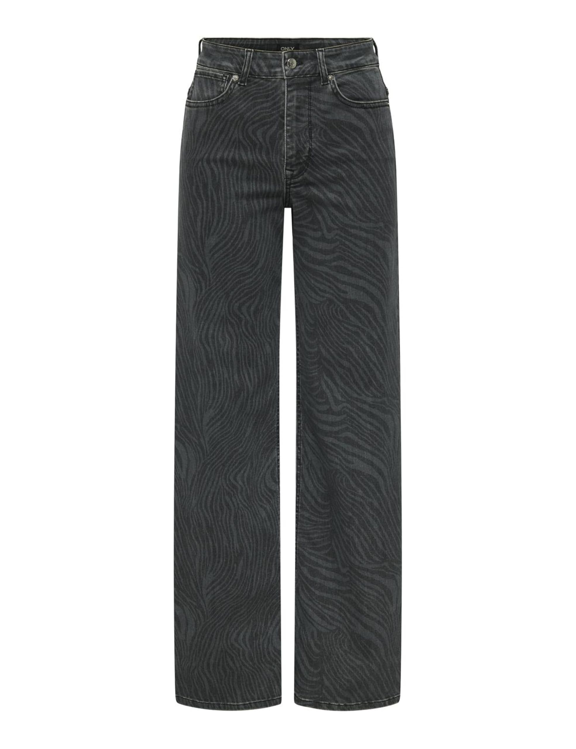 ONLY Damen Onlmadison Blush Zebra Hw Wideleg DNM