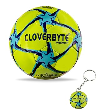 Premier Combo Football 5 No. & Double Side Keyring Special Edition Football - Size: 5 (Green)