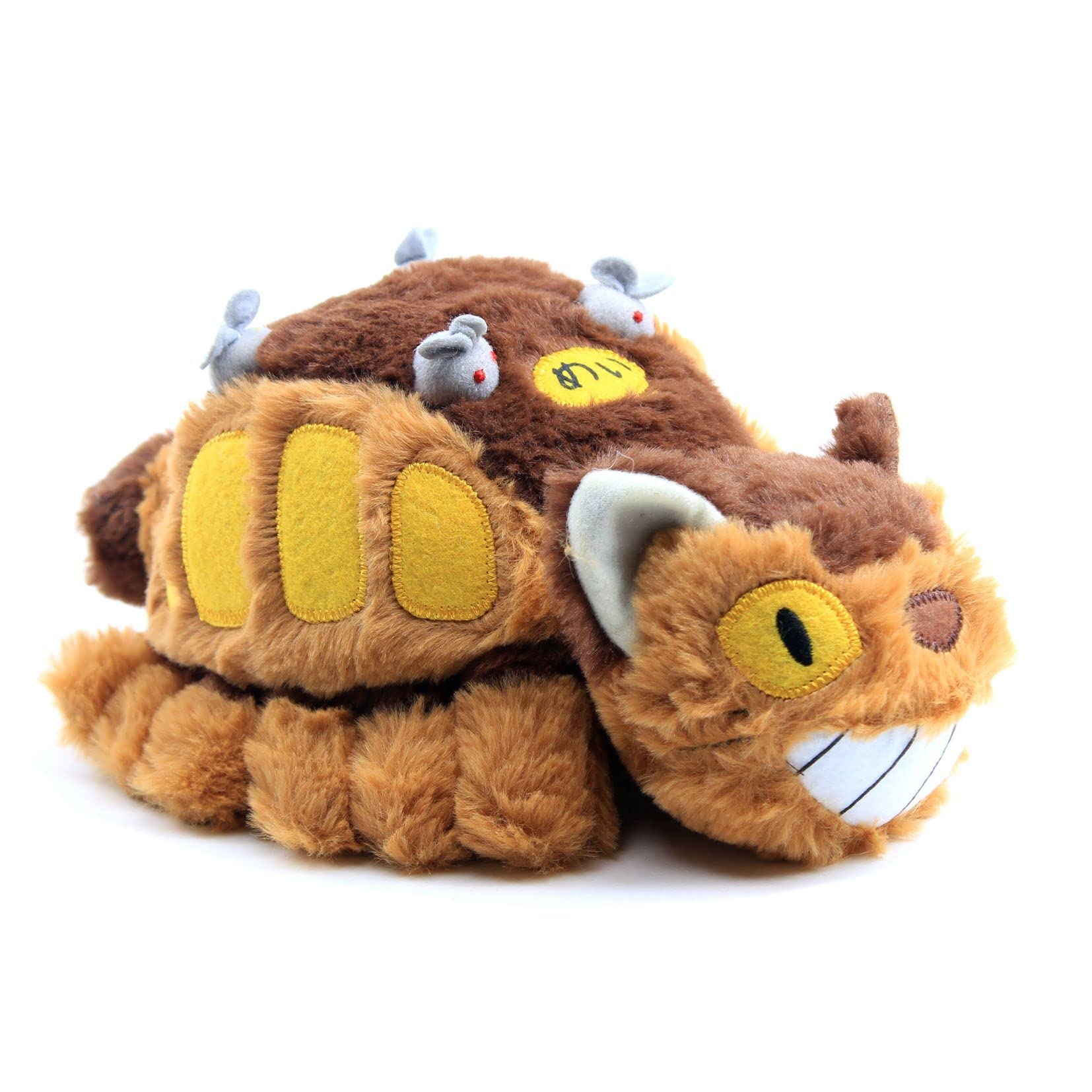 Laruokivi Fluffy Catbus Plush Doll Kawaii Stuffed Animal Cat Plushie Toys Gifts for Girls boy 12''