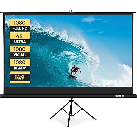100-Inch Portable Projector Screen