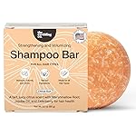 The Earthling Co. Shampoo Bar - Promote Hair Growth, Strengthen & Volumize All Hair Types - Paraben & Sulfate Free formula with Natural, Vegan Ingredients for Dry Hair (Citrus Sun, 3 oz)