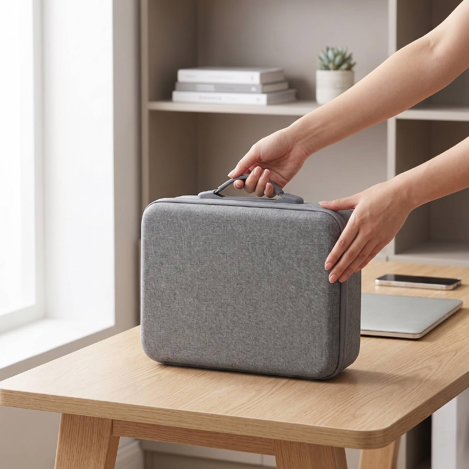 Tangxi Estuche Rígido para Avata 360, Estuche de Transporte con Correa para el Hombro, Bolsa de Almacenamiento Dura Portátil para Dron Avata 360 y Accesorios