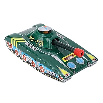 良品作動する ブリキのおもちゃ ケロヨン戦車 良品作動する ブリキのおもちゃ ケロヨン戦車 不明|ブリキ 戦車