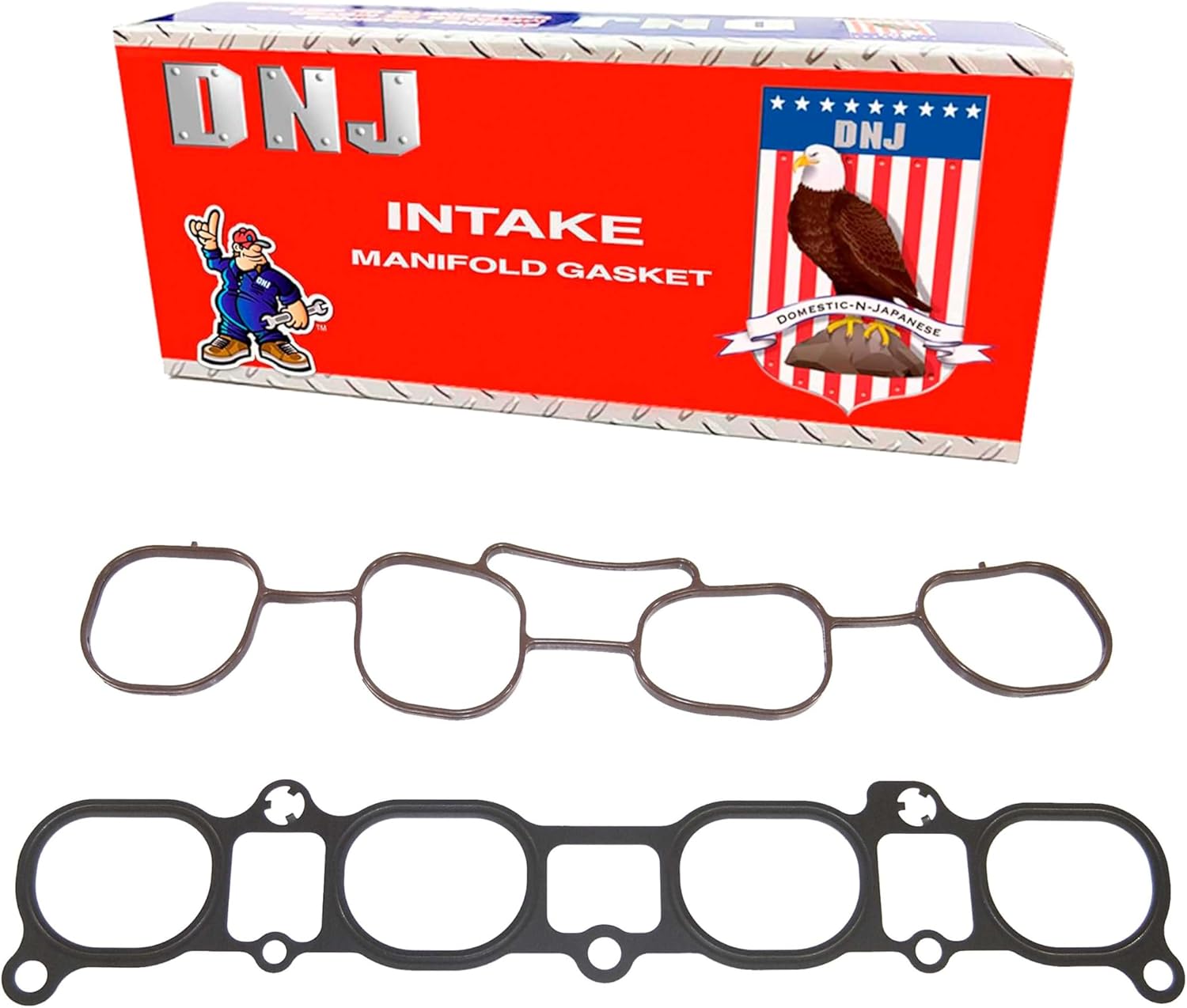 DNJ IG479 Intake Manifold Gasket Set for 2006-2015 Mazda MX-5 Miata 2.0L L4 16V DOHC 2000cc