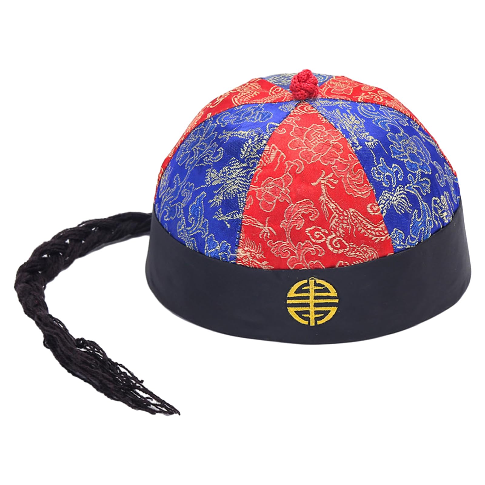 中国　アンティーク　1900年代初期　伝統的な刺繍帽子　希少　骨董 Amazon.co.jp: GAOSHA 中国皇帝帽子 Zhenhuan Zhuan コスチューム