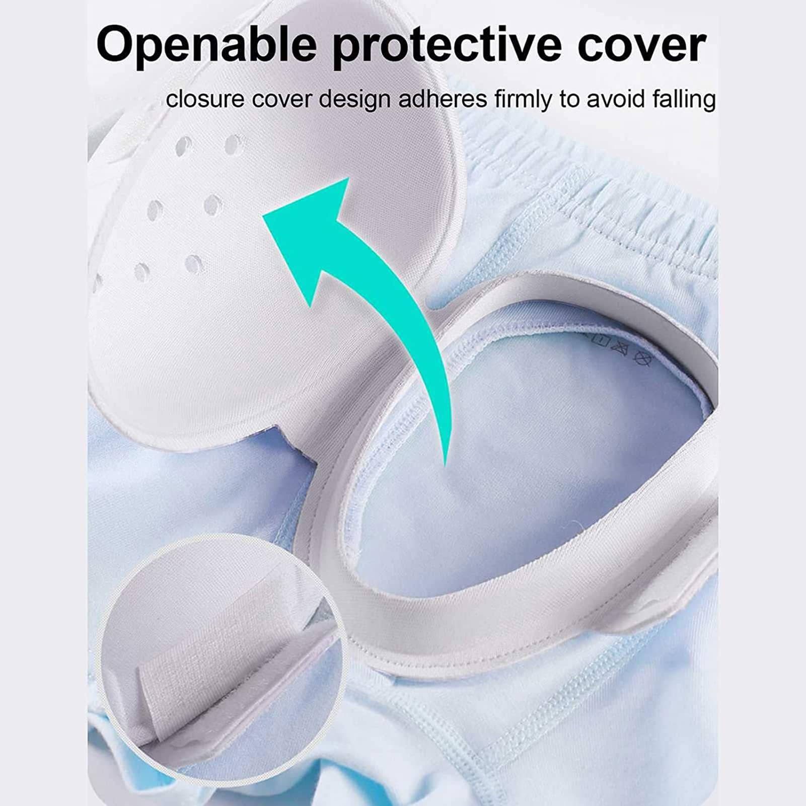 Lot de 3 sous-vêtements de circoncision pour garçons et jeunes - Protection spéciale après la circoncision - Réduit la douleur et la friction
