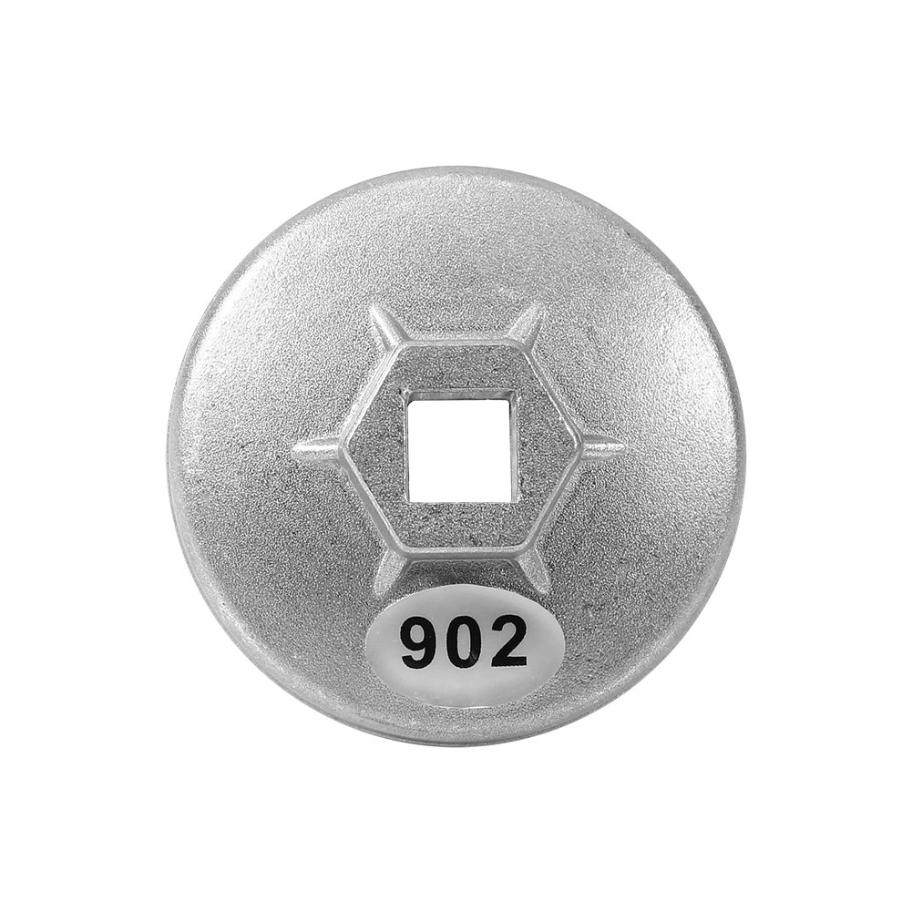 67mm 14 Flute Oil Filter Wrench Cap Tool 902 Aluminum Cap Oil Filter Housing Tool Remover Cap Wrench Car Socket Remover Tool
